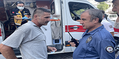 Kayseri'de kız arkadaşını darbeden gence engel olmak isteyen kişi bıçakla yaralandı