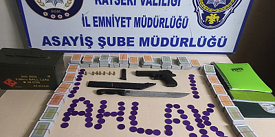 Kayseri'de kumar operasyonunda 29 kişiye para cezası verildi