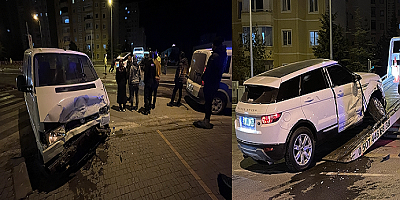 Kayseri'de minibüs ile cipin çarpıştığı kazada 7 kişi yaralandı