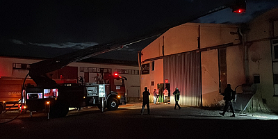 Kayseri'de mobilya fabrikasında çıkan yangın söndürüldü