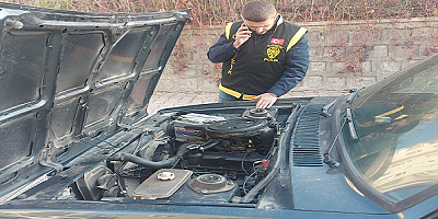 Kayseri'de motosiklet ve otomobiller denetlendi