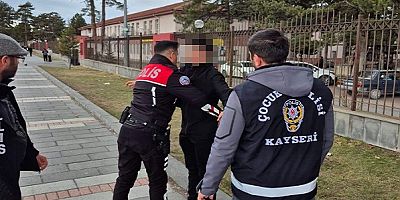 Kayseri'de okul çevresinde huzur operasyonu 