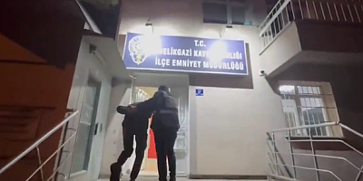 Kayseri'de otobüsün akülerini çalan zanlı yakalandı