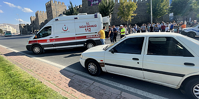 Kayseri'de otomobilin çarptığı yaya ağır yaralandı