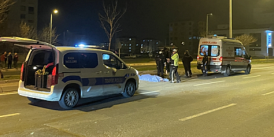 Kayseri'de otomobilin çarptığı yaya öldü