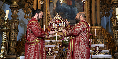 Kayseri'de Patrik Sahak Maşalyan'ın yönettiği 