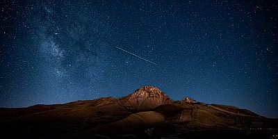 Kayseri'de Perseid Meteor Yağmuru Gözlemi
