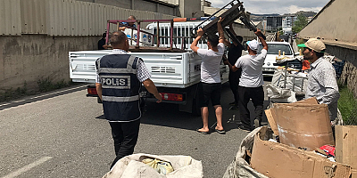 Kayseri'de polis ve zabıta ekiplerinin katılımıyla asayiş uygulaması yapıldı