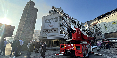 Kayseri'de restoranın bacasında çıkan yangın söndürüldü