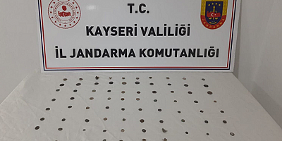 Kayseri'de Roma ve Bizans dönemlerine ait 76 tarihi obje ele geçirildi
