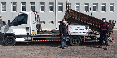 Kayseri'de römork hırsızı JASAT tarafından yakalandı