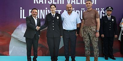 Kayseri'de “Rütbe Terfi ve Ödül Töreni” gerçekleştirildi