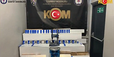 Kayseri'de sahte plaka operasyonu