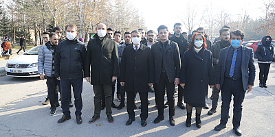 Kayseri'de Sarıkamış şehitleri için yürüyüş düzenlendi