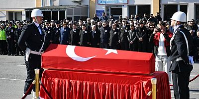 Kayseri'de şehit polis memuru son yolculuğuna uğurlandı