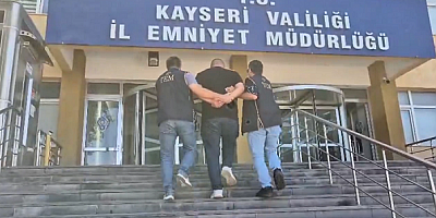 Kayseri'de silahla yağma suçundan aranan sahıs yakalandı