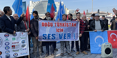 Kayseri'de sivil toplum kuruluşlarından Çin'e tepki