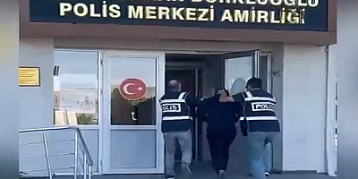 Kayseri'de sokak ortasında kadına şiddet uygulayan şahıs yakalandı