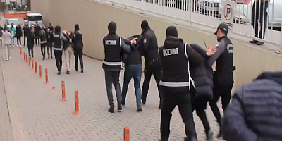 Kayseri'de suç örgütüne yönelik operasyonda 5 tutuklama