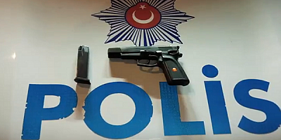 Kayseri'de suça sürüklenen çocuk kurusıkı tabanca ile birlikte yakalandı