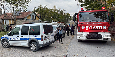 Kayseri'de Suriye uyruklu ailenin yaşadığı evde çıkan yangında 4 kişi yaralandı