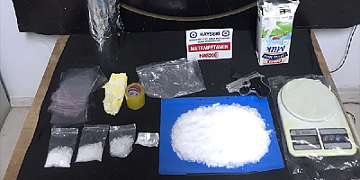 Kayseri'de süt paketi ve ekmeğe uyuşturucu gizleyen şüpheli yakalandı