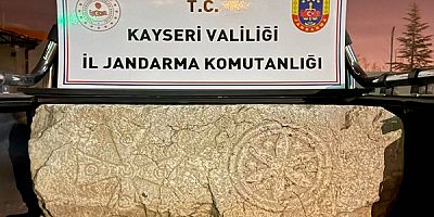 Kayseri'de tarihi eser kaçakçılığı operasyonu