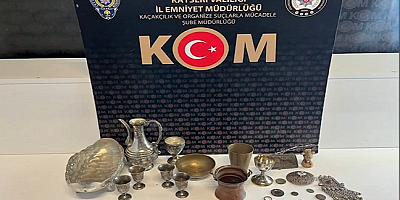 Kayseri'de tarihi eser kaçakçılığı operasyonu