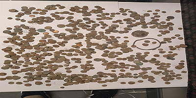 Kayseri'de tarihi eser operasyonunda 773 sikke ele geçirildi