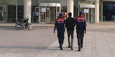 Kayseri'de tarladan kablo çalan1 kişi tutuklandı