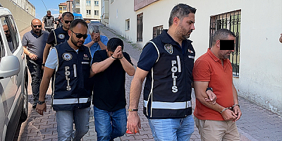 Kayseri'de tefeci operasyonunda 7 şüpheli yakalandı