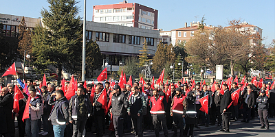 Kayseri'de terör saldırıları protesto edildi