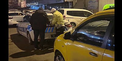 Kayseri'de ters yönde giden sürücüye para cezası