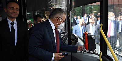 Kayseri'de toplu taşımada banka ve kredi kartıyla temassız ödemeye geçildi