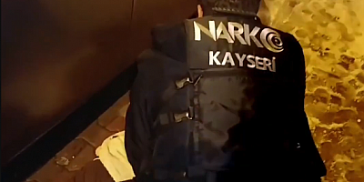 Kayseri'de 'torbacı' operasyonu