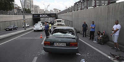 Kayseri'de trafik kazası sonrası çıkan bıçaklı ve sopalı kavgada bir kişi yaralandı