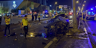 Kayseri'de trafik kazasında 2 kişi öldü, 2 kişi yaralandı