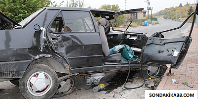 Kayseri'de trafik kazasında 4 kişi yaralandı