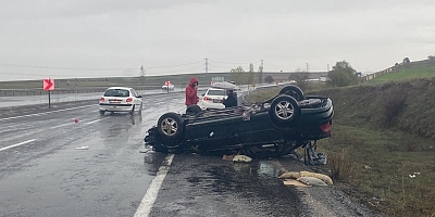 Kayseri'de trafik kazasında 5 kişi yaralandı
