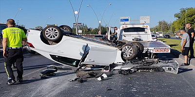 Kayseri'de trafik kazasında bir kişi yaralandı