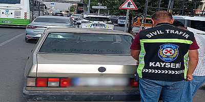 Kayseri'de Trafik Magandalarına Ceza Yağdı