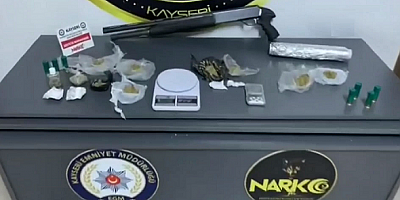 Kayseri'de uyuşturucu operasyonlarında 67 şüpheli yakalandı