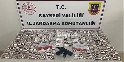 Kayseri'de uyuşturucu operasyonu : 5 şüpheli şahıs gözaltına alındı