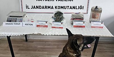 Kayseri'de uyuşturucu operasyonu