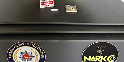 Kayseri'de uyuşturucu operasyonunda 1 kişi yakalandı