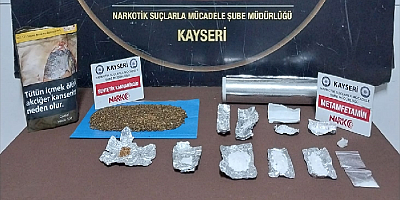 Kayseri'de uyuşturucu operasyonunda 10 zanlı yakalandı