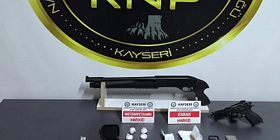 Kayseri'de uyuşturucu  operasyonunda 14 kişi yakalandı