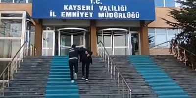 Kayseri'de uyuşturucu operasyonunda 2 kişi yakalandı