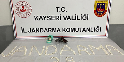 Kayseri'de uyuşturucu operasyonunda 2 şüpheli yakalandı
