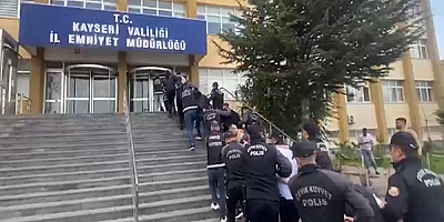 Kayseri'de uyuşturucu operasyonunda 22 tutuklama